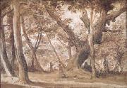 Claude Lorrain Wooded View (mk17) oil